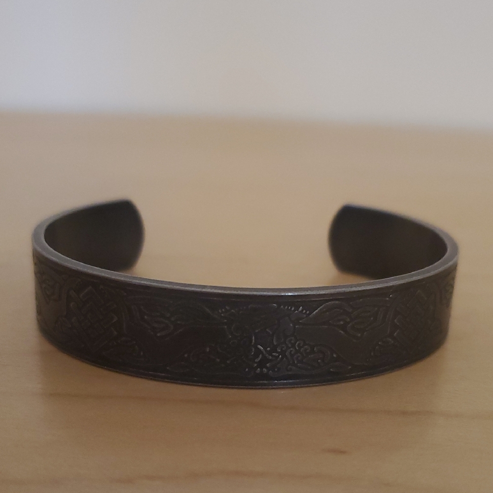 Patterned Cuff Bracelet
